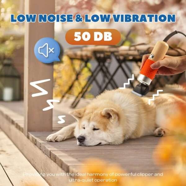Cortapelos profesional de alta potencia (200 W) para perros.