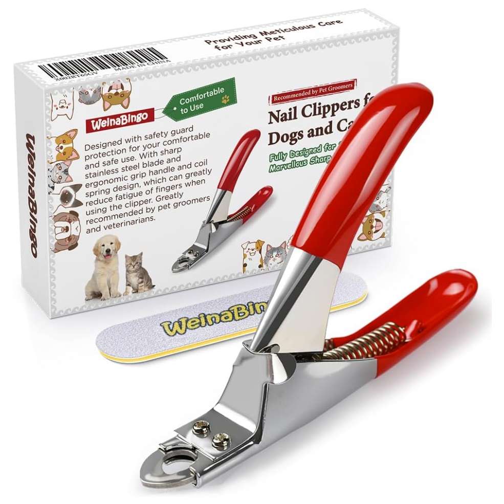 Cortauñas profesional para perros y gatos.