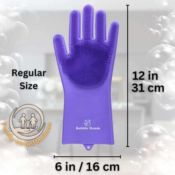 Guantes de baño para perros y gatos. Cepillo de silicona con cerdas para limpieza y masaje.