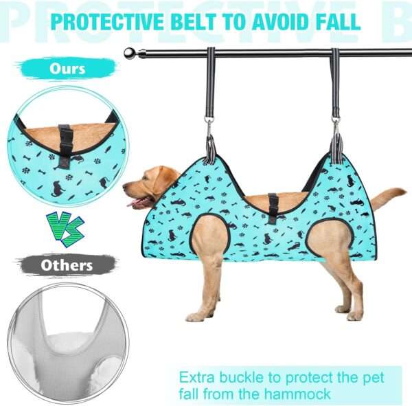 Hamaca de aseo para perros y gatos.