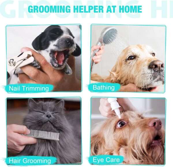 Hamaca de aseo para perros y gatos.