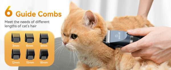 Kit de aseo 3 en 1 para perros y gatos, para nudos y enredos.