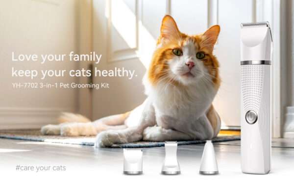 Kit de aseo 3 en 1 para perros y gatos, para nudos y enredos.