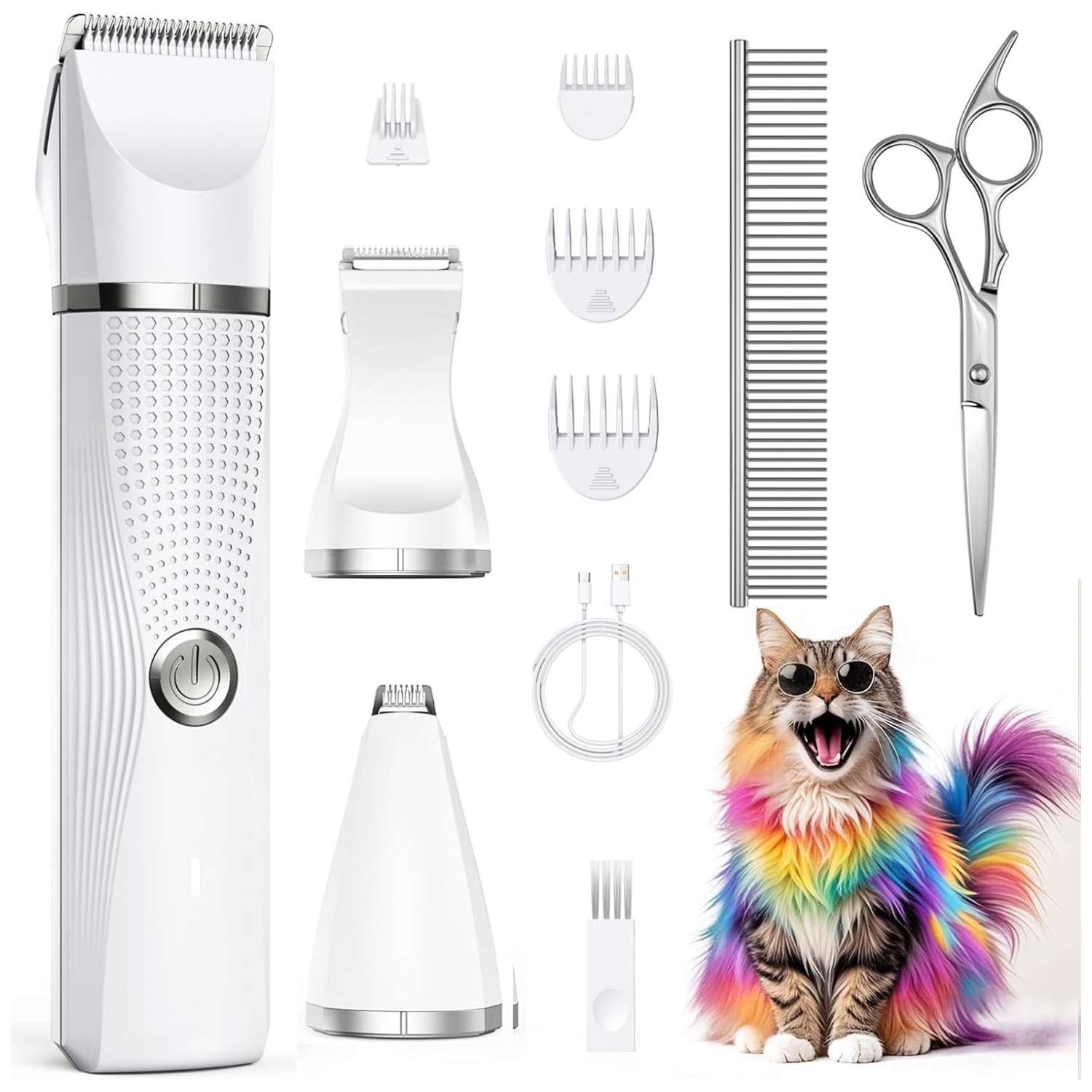Kit de aseo 3 en 1 para perros y gatos, para nudos y enredos.