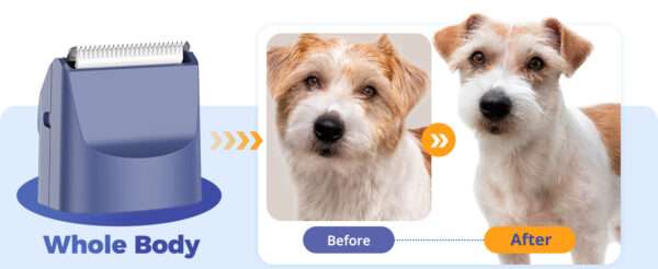 Kit de aseo 4 en 1 para perros y gatos.