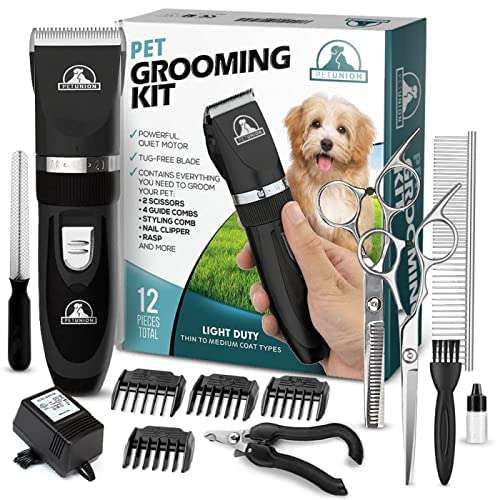 Kit de aseo profesional para perros y gatos.
