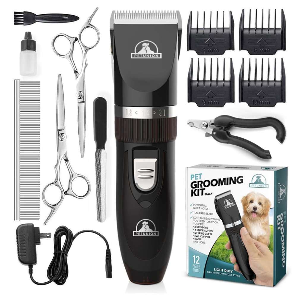 Kit de aseo profesional para perros y gatos.