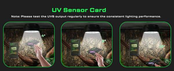 Lámpara LED UVB/UVA/FR con control remoto LCD, modos programables basados en las Zonas de Ferguson.