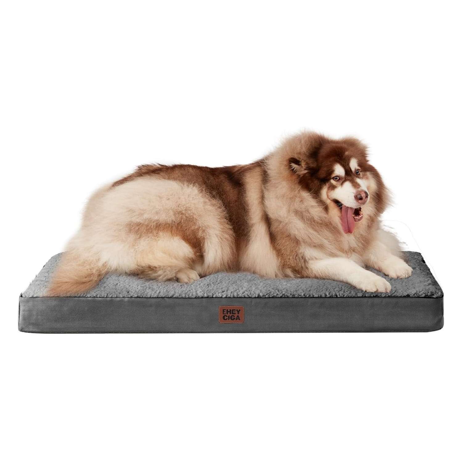 Colchon ortopedico extra grande para perros con espuma de alta densidad y funda lavable.