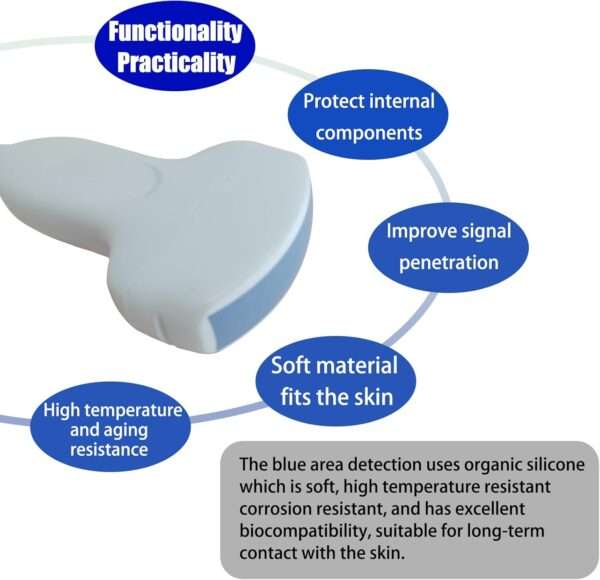 Ecógrafo Veterinario Portátil Táctil 8" HD. Incluye Sonda Convexa 3.5 MHz. 8 Horas de Batería para Diagnóstico Multiespecie.
