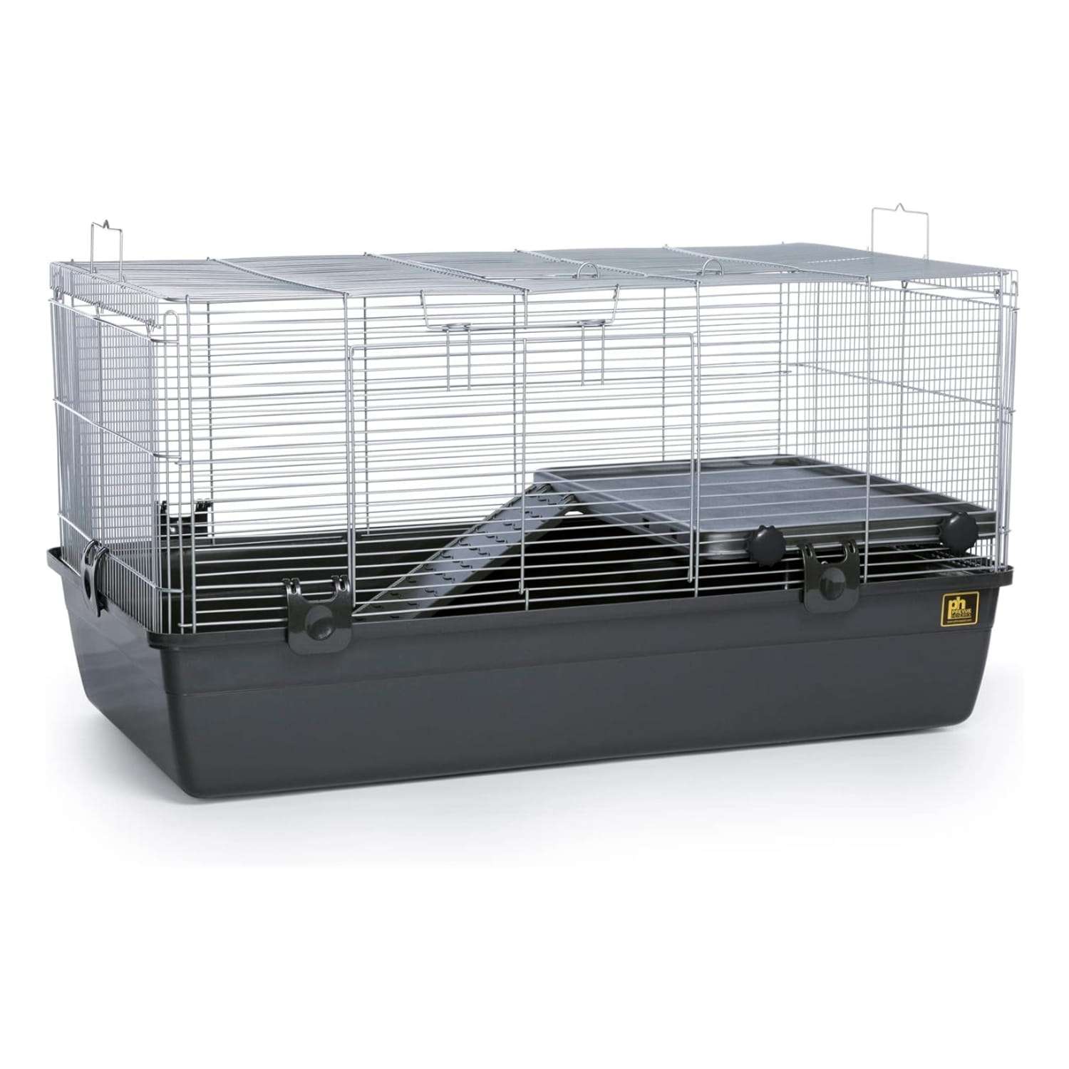 Jaula Hábitat Base Profunda 16 cm | 83×48×44 cm | Espacio Anti-Escape 9.5 mm para Roedores