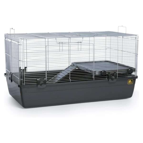 Jaula Hábitat Base Profunda 16 cm | 83×48×44 cm | Espacio Anti-Escape 9.5 mm para Roedores