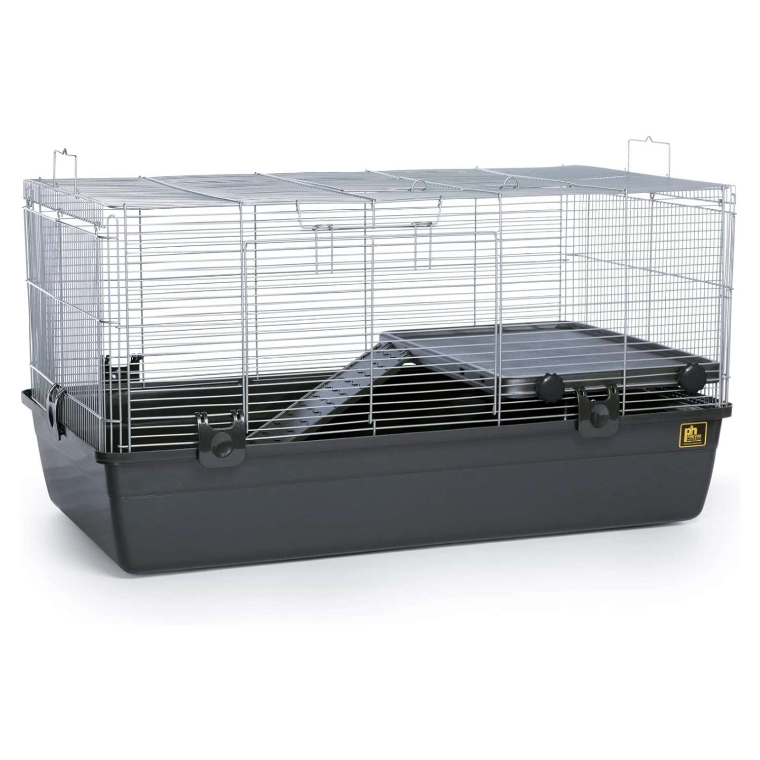 Jaula Hábitat Base Profunda 16 cm | 83×48×44 cm | Espacio Anti-Escape 9.5 mm para Roedores