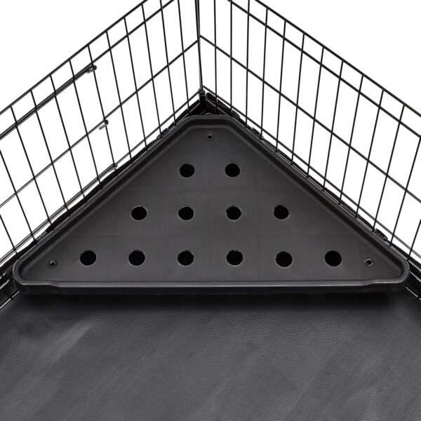 Jaula/Corral Modular con Divisor para Cuyes y Conejos | Base de Lona Anti-Fugas | Uso Interior/Exterior