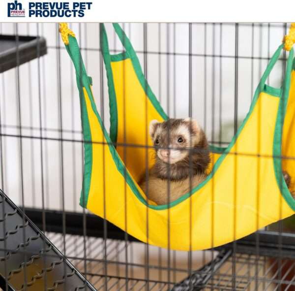 Jaulón Metálico XL 3 Niveles para Hurones y Chinchillas | Con Ruedas, Bandeja Removible y Hamaca | 79×51×105.5 cm