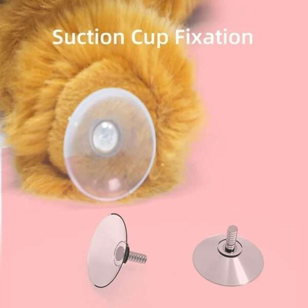 Juguete de Compañía para Perros Machos con Succión Fuerte. Juguete de Alivio de Estrés con Sonidos Interactivos. Material silicona de alta calidad y peluche cómodo.
