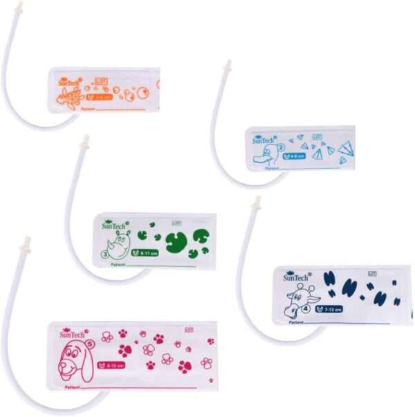 Monitor Veterinario Portátil M6 de 5 Parámetros (ECG, SpO2, NIBP, TEMP) | Pantalla 4.3" y Batería 8 Horas | Puños y Sensores Multiespecie.