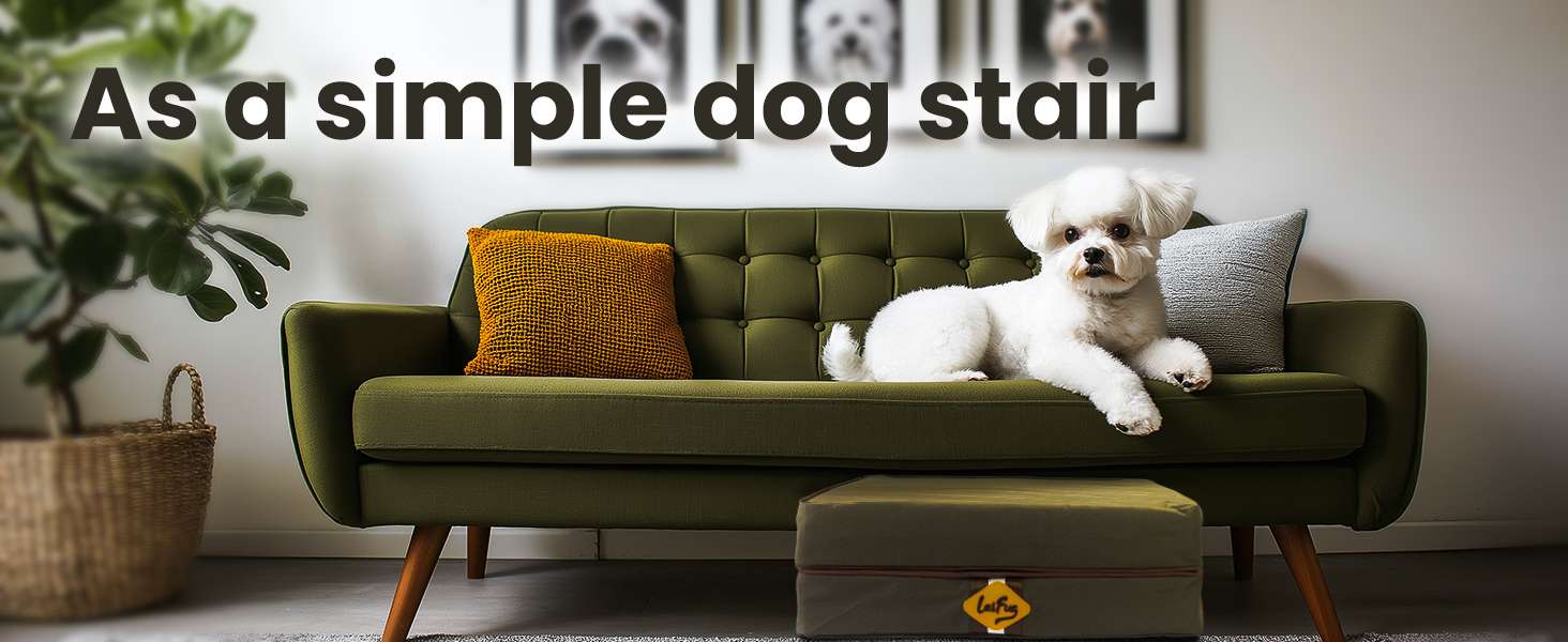 Cama plegable impermeable para perro con soporte ortopédico de 9 cm. Portátil y con funda de tela Oxford.