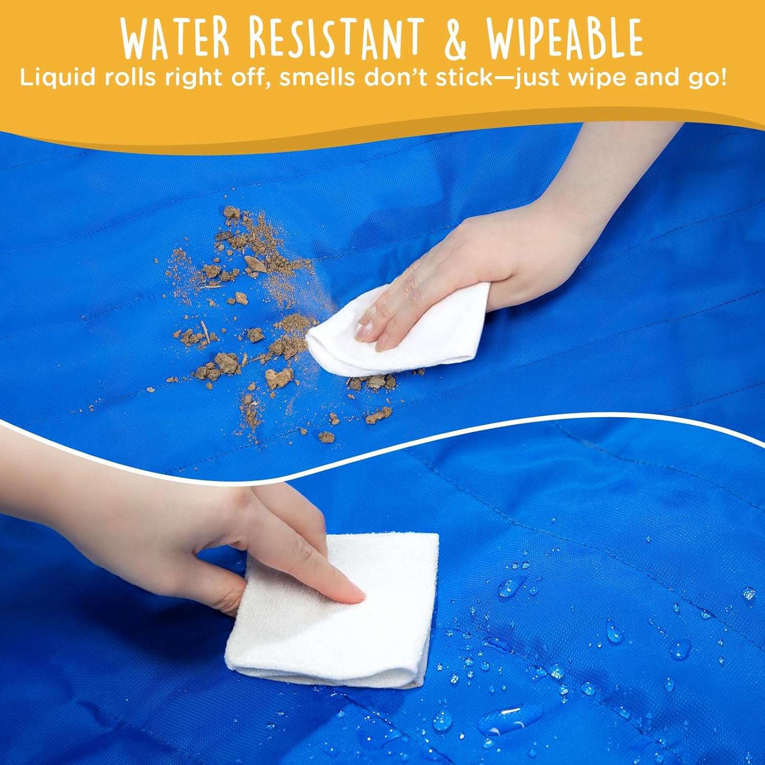 Cama plegable para perros medianos (88x64 cm). Hecha de tela Oxford 600D, impermeable y resistente a arañazos. Ideal para jaulas y camping.