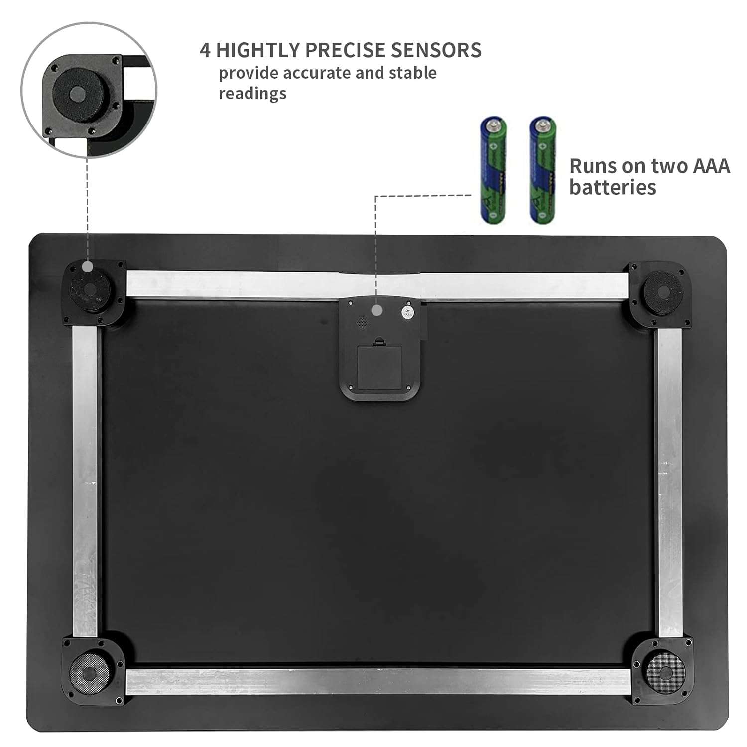 Bascula digital de 100 kilos para perros medianos con superficie antideslizante y funcion hold.