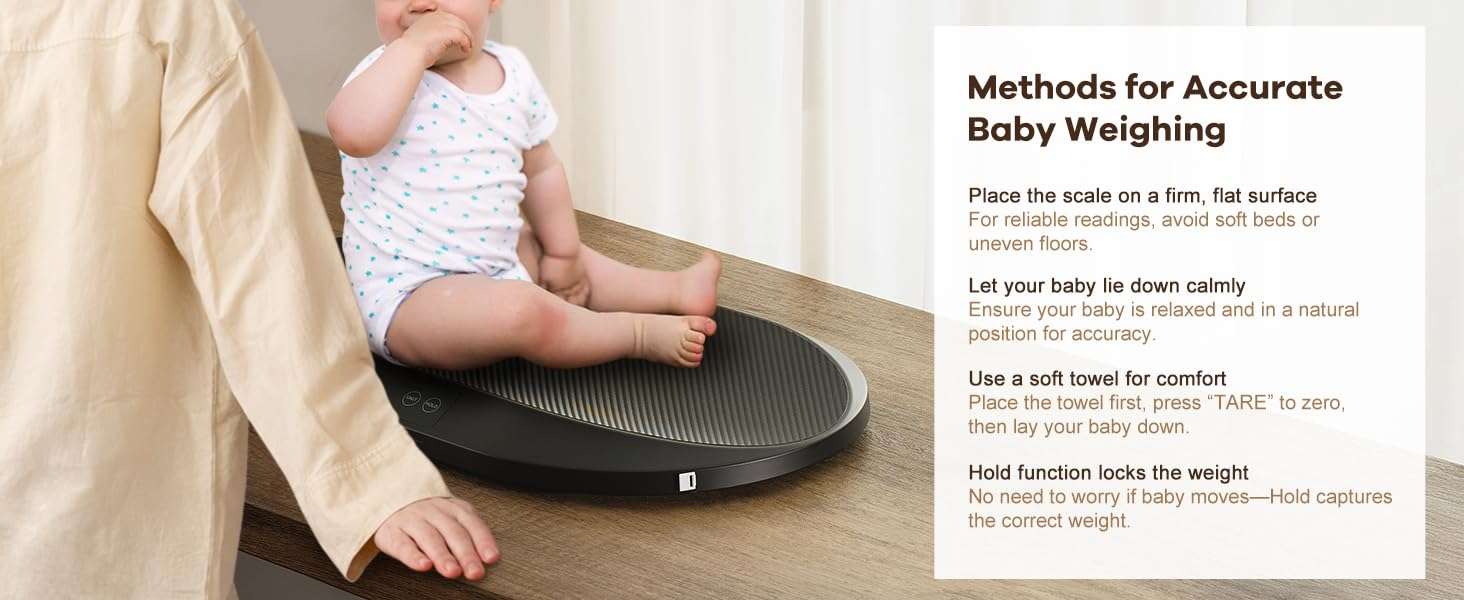 Bascula digital de 40 kilos con forma de nido para mascotas. Incluye cinta metrica, funcion hold y superficie antideslizante.