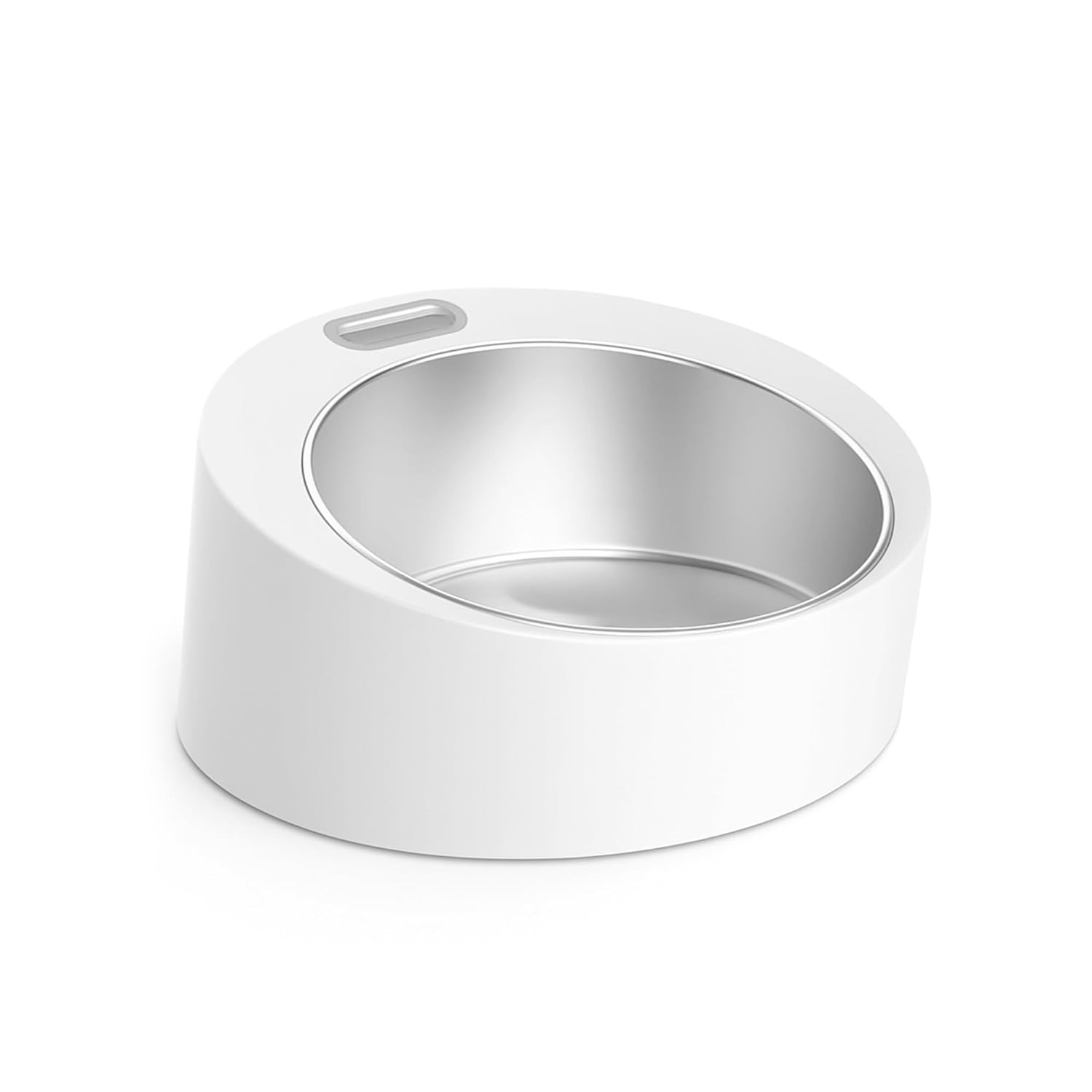 Bascula digital con bol de acero inoxidable para pesar cachorros y gatitos recien nacidos.