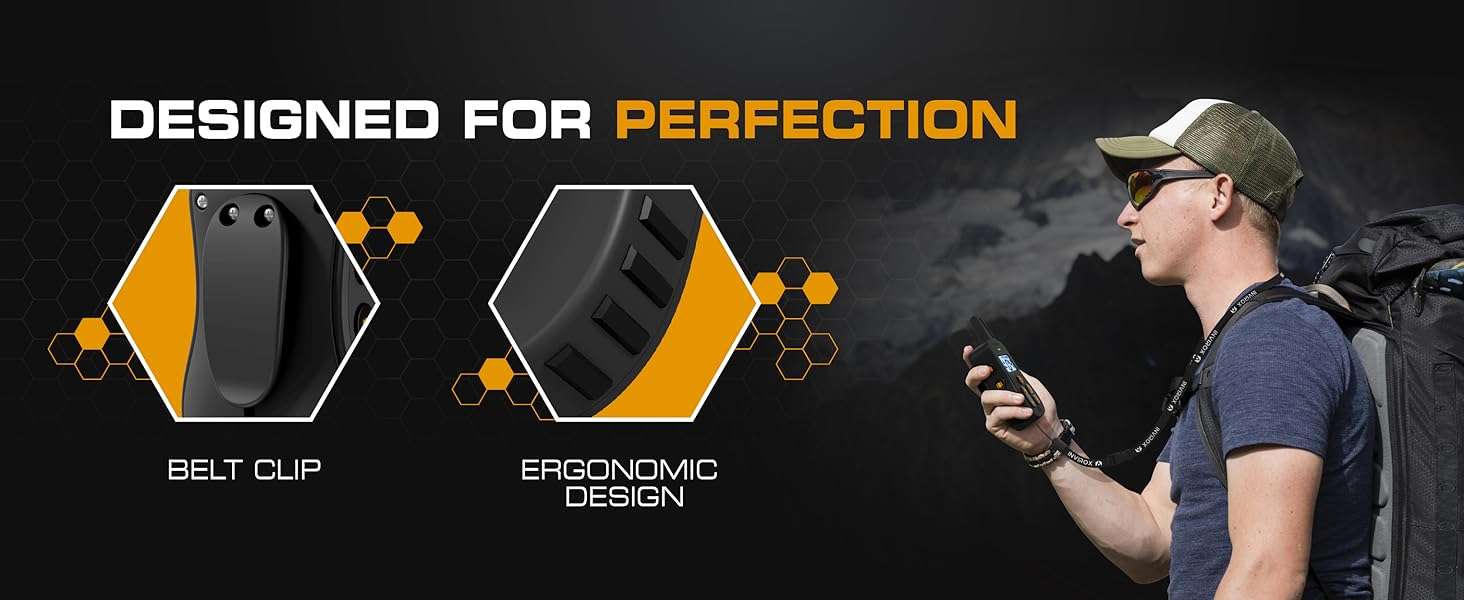 Collar de adiestramiento Limitless K9 Gear profesional de 1200m con 124 niveles y luz nocturna.