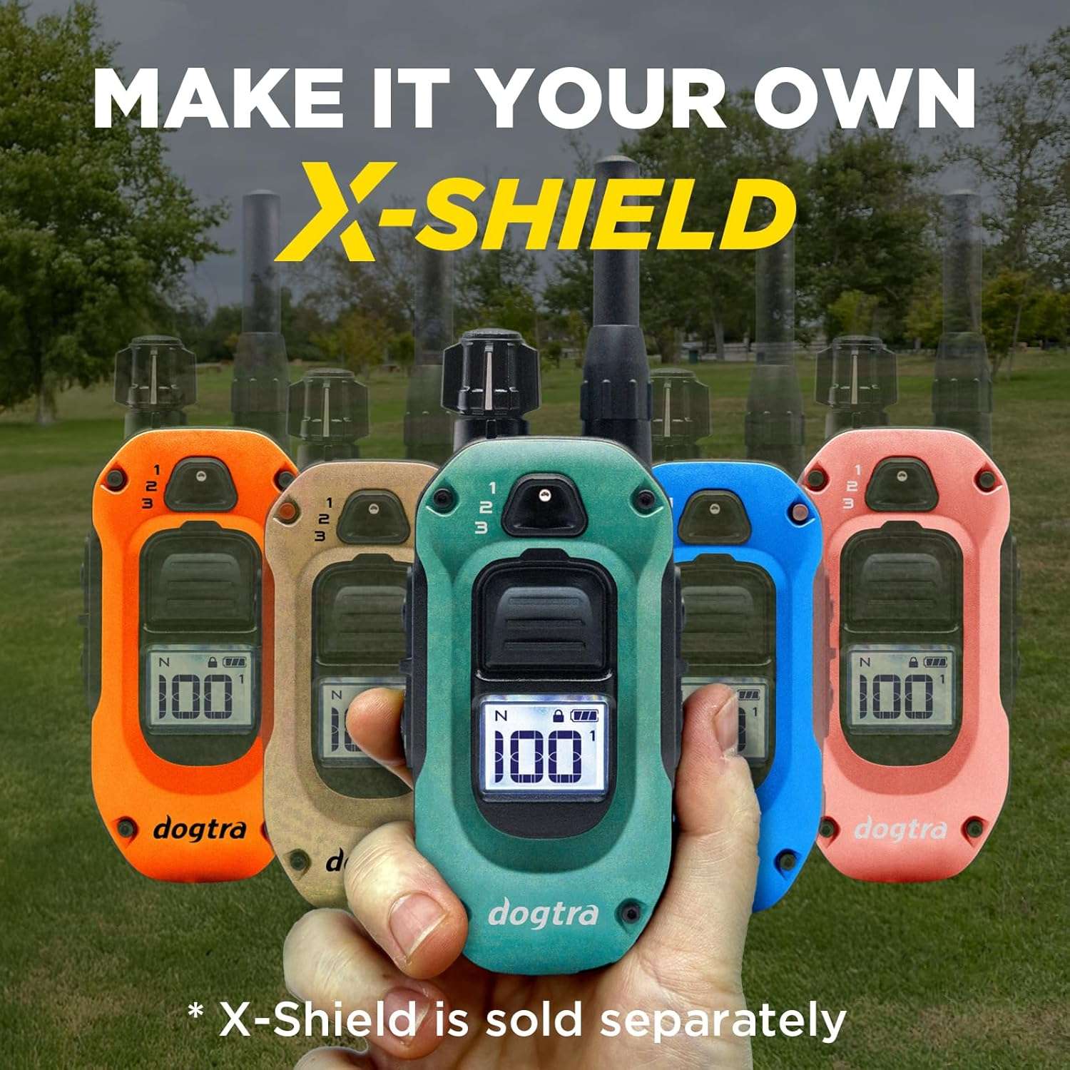 Collar de adiestramiento profesional impermeable para perros con 100 niveles luz LED y vibracion.