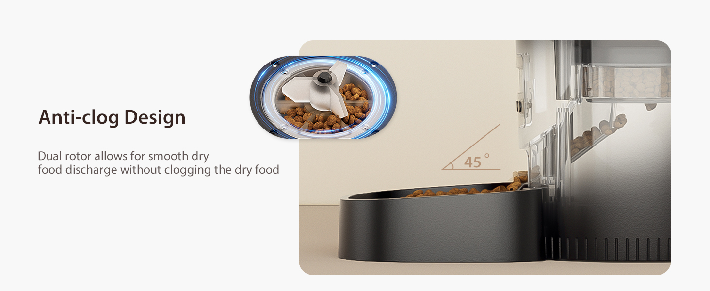 Kit de 1.3 kg y 3 litros con WiFi. Permite programar raciones exactas, incluye filtracion de agua avanzada, respaldo de bateria y control total desde el celular para tu mascota.