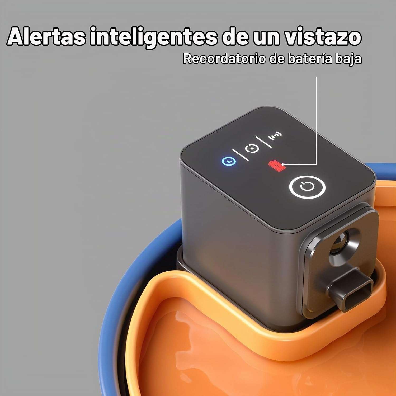 Fuente de Agua Ceramica Inalambrica 3.5 Litros Gatos Sensor y Bateria - Imagen 9