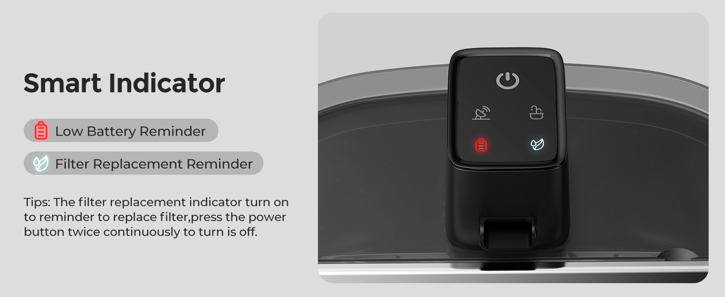 Fuente de agua hibrida inalambrica de acero inoxidable 7.5 litros para perros grandes con sensor de movimiento y flujo silencioso.