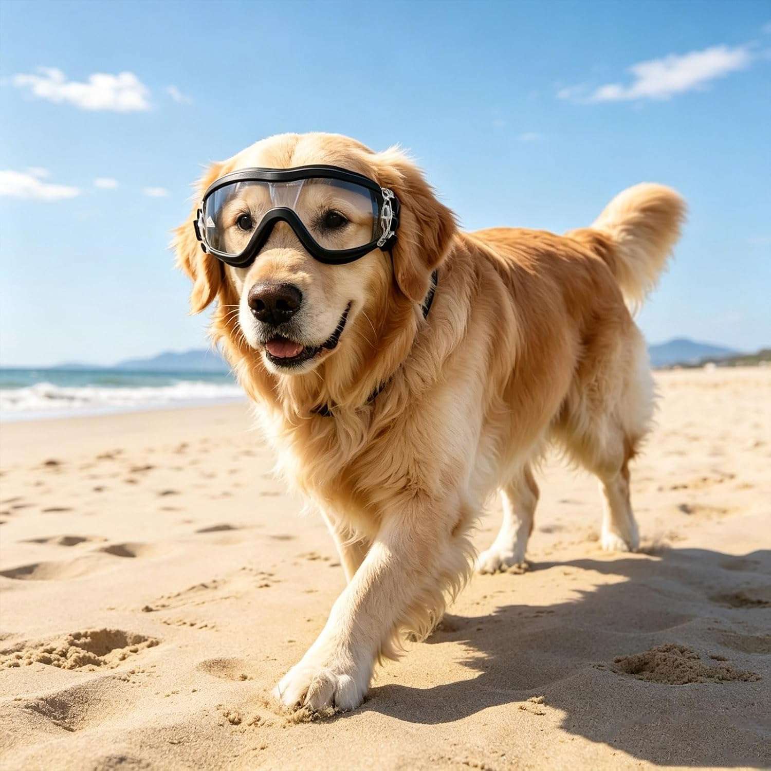 Gafas Antiparras Perros Medianos y Grandes UV Antivaho Moto - Imagen 8