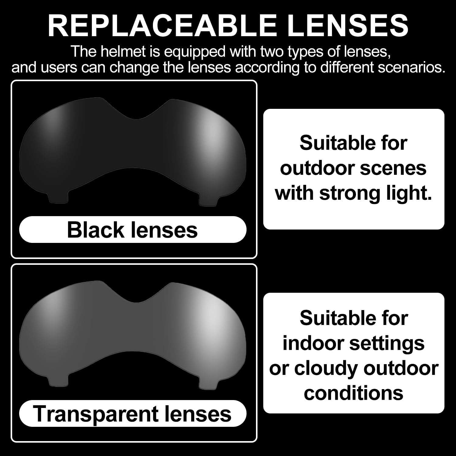 Kit tactico de casco con orificios para orejas y antiparras de proteccion UV para perros medianos.