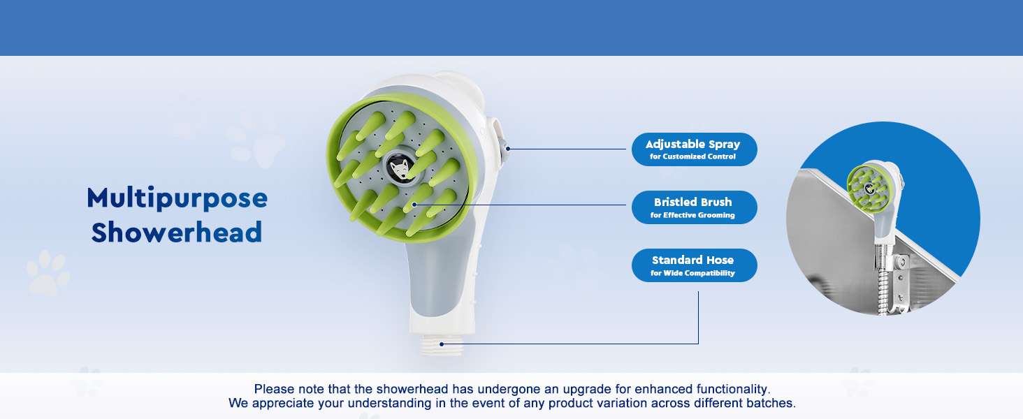 Bañera electrica perros medianos pequeños acero inoxidable 134cm altura ajustable