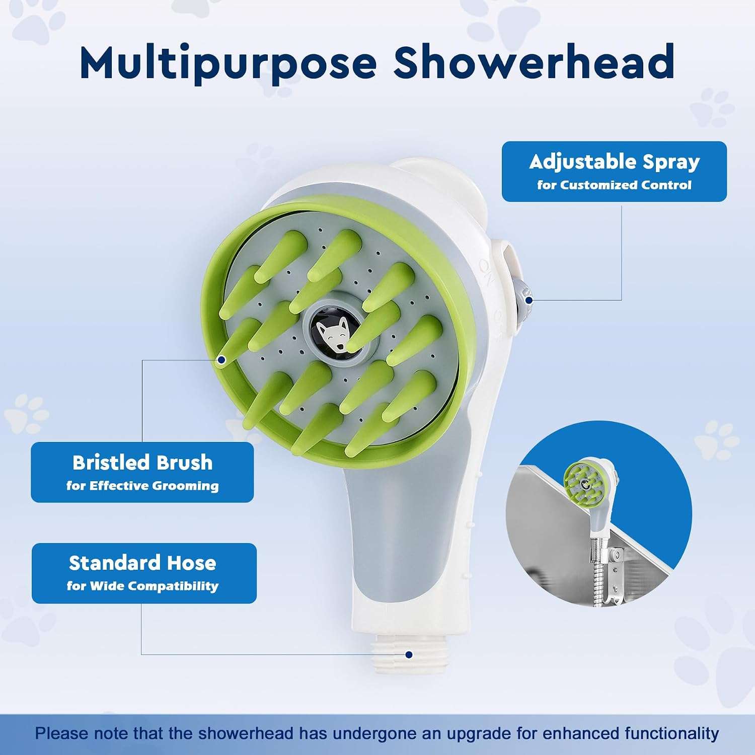 Bañera electrica perros medianos pequeños acero inoxidable 134cm altura ajustable