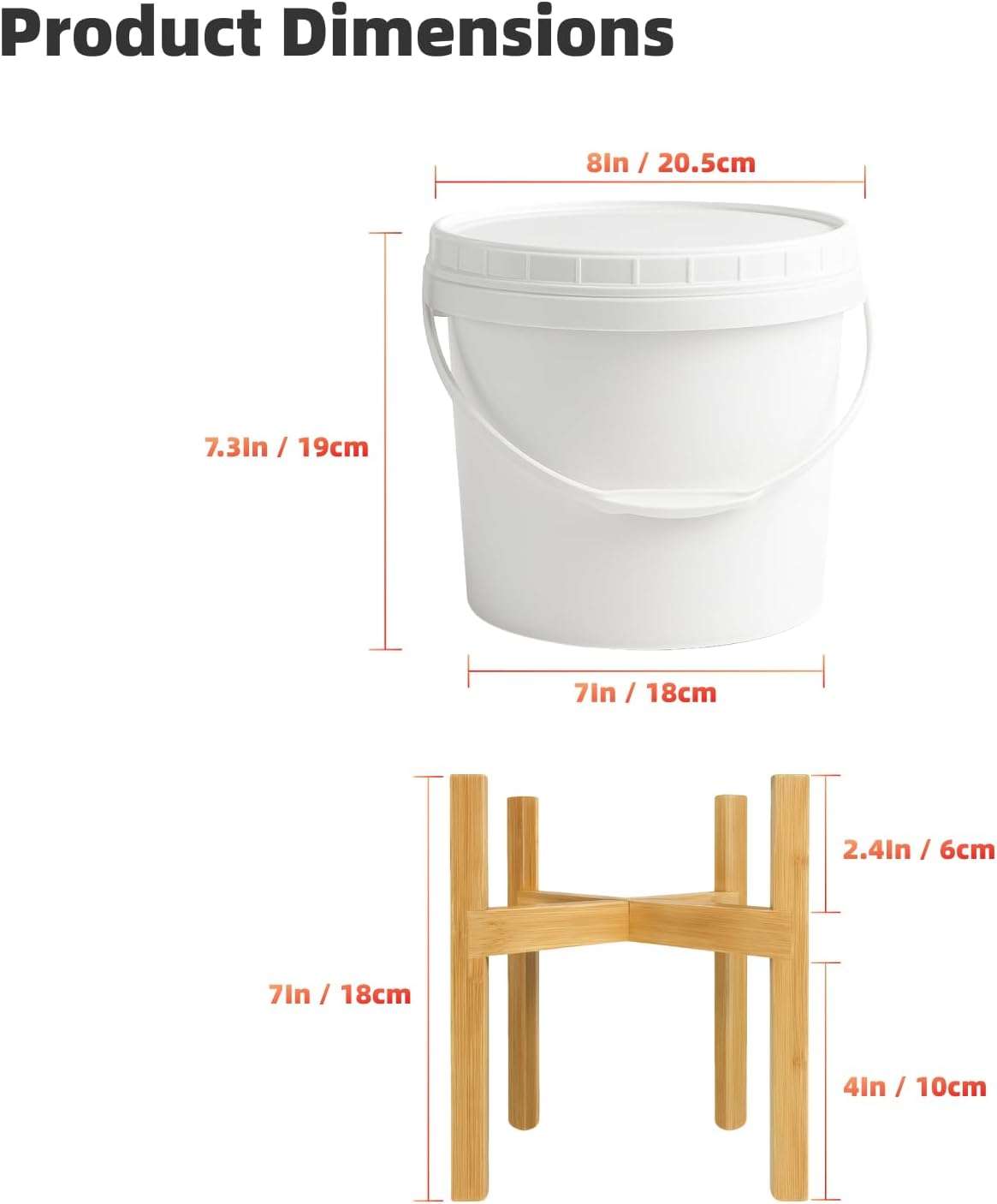 Bebedero de crianza 4 litros con soporte de patas ajustables para gallinas y patos tazas y niples.