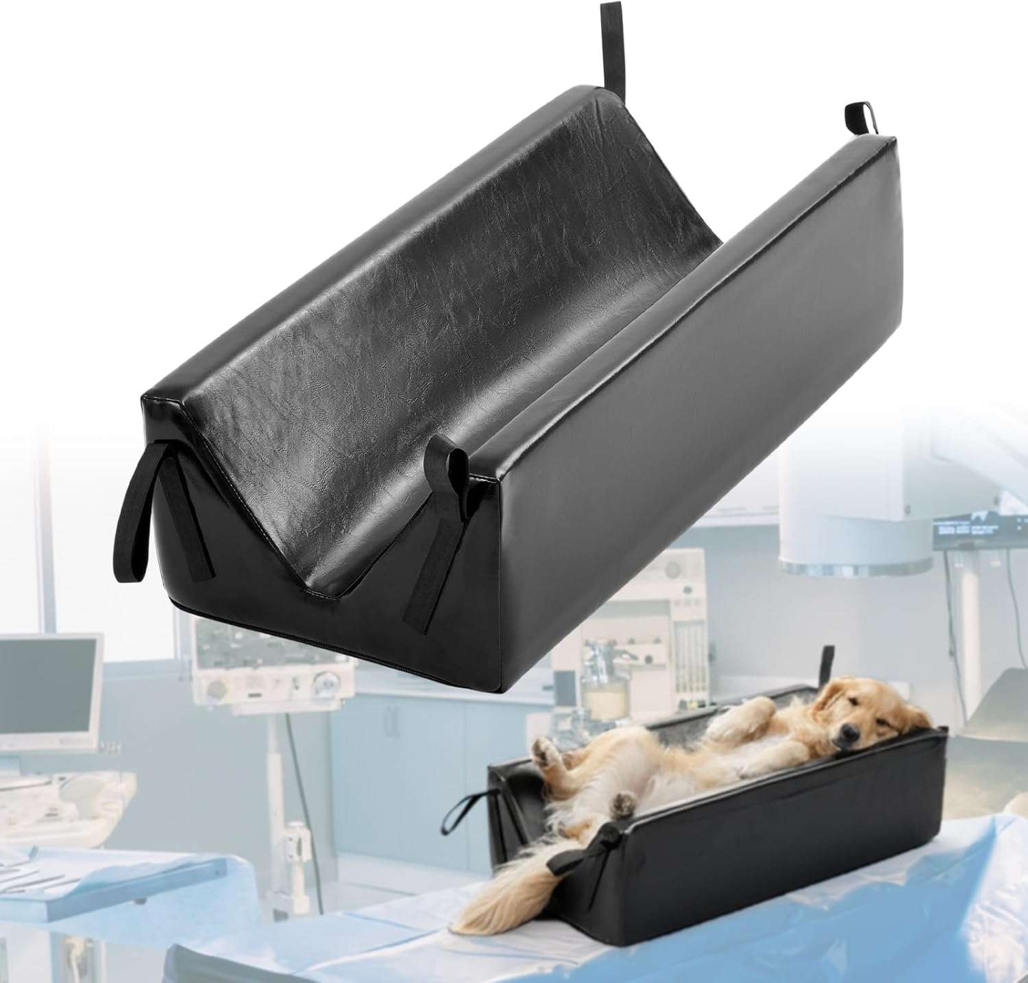 Posicionador clinico talla M anti rasguños para imagenologia veterinaria