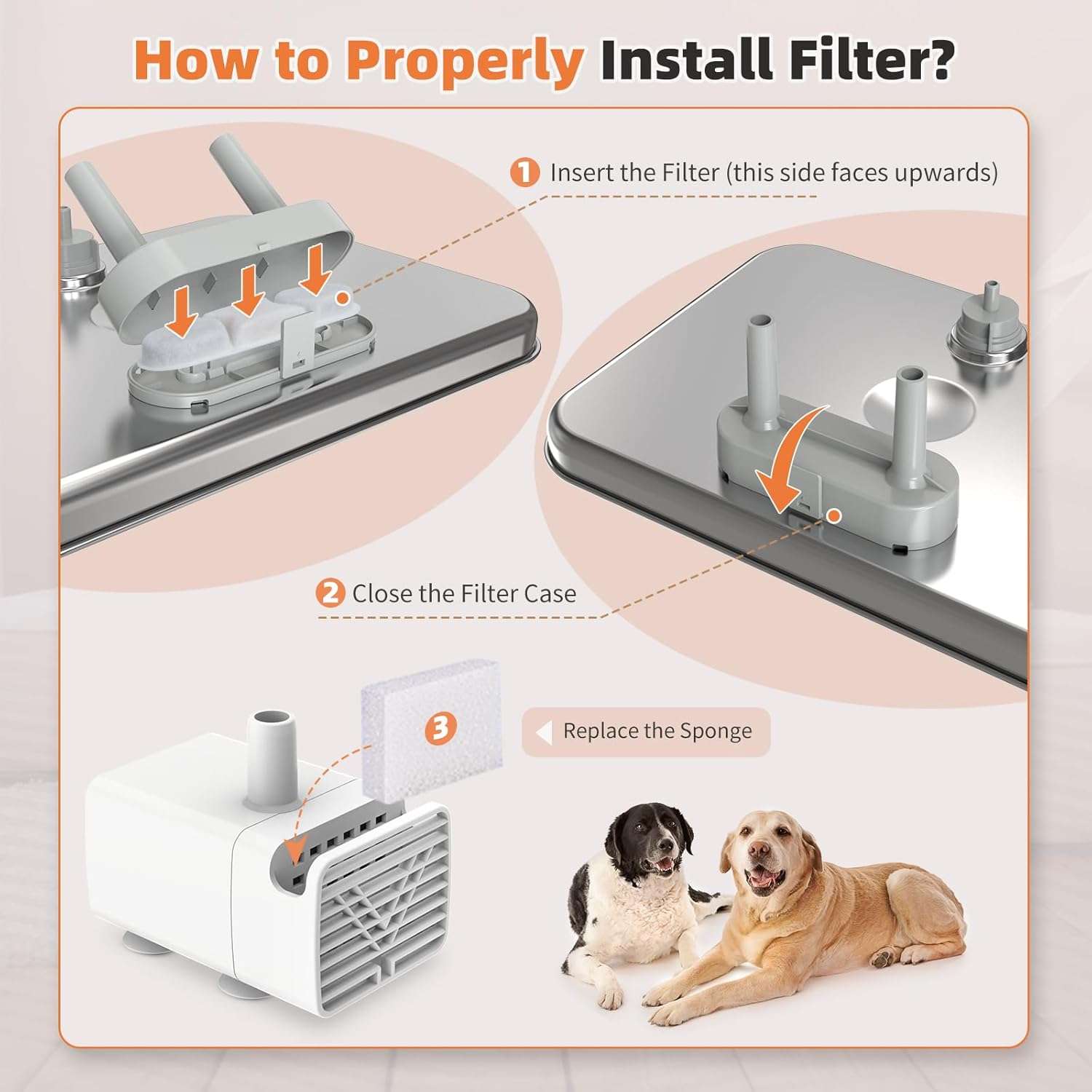 Fuente de Agua Acero Inoxidable 12 Litros Perros Grandes Ventana y Luz LED - Imagen 4