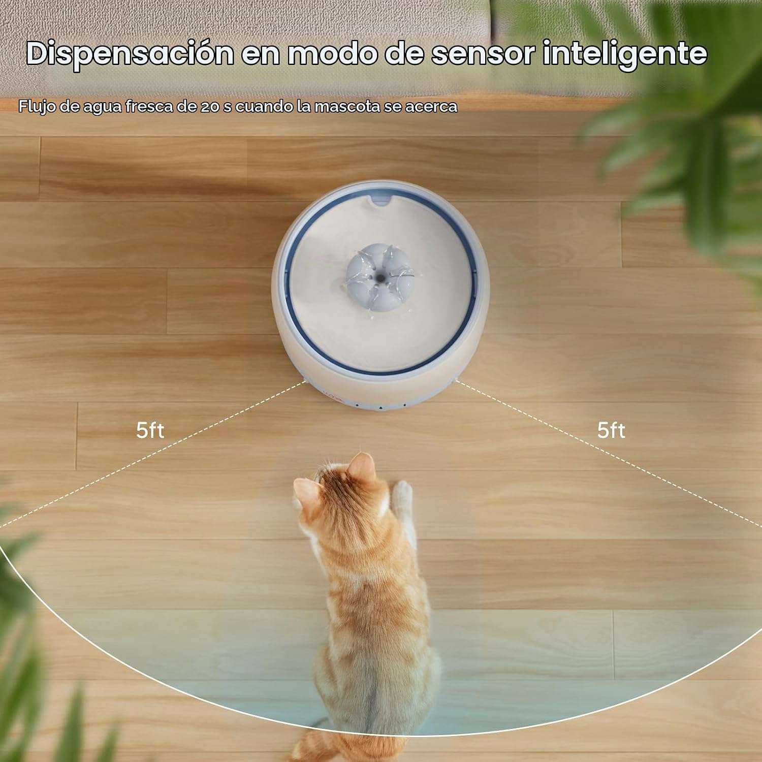 Fuente-de-Agua-Inalambrica-Ceramica-3-Litros-Gatos-Sensor-Radar-y-Bateria-5000-mAh