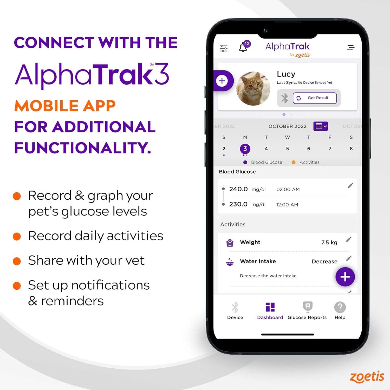 Glucometro veterinario alphatrak 3 kit completo perros gatos app movil diabetes