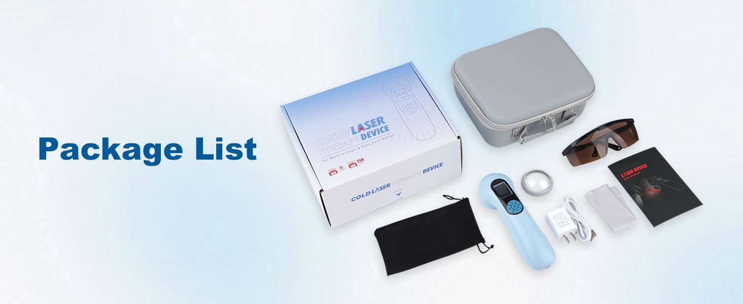 Dispositivo laser terapeutico veterinario infrarrojo con bateria de 5000mah para dolor y artritis en mascotas