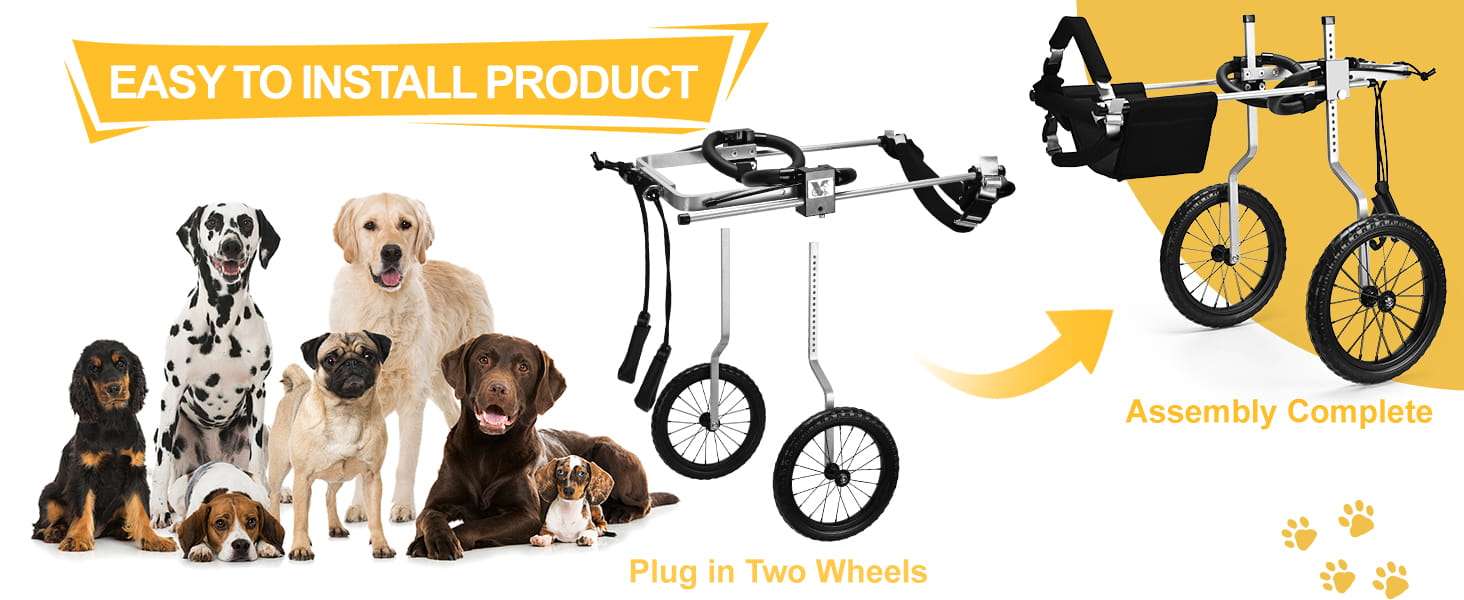 Silla ruedas perro todo terreno aluminio aeronautico soporte espinal L XL XXL playa cerro
