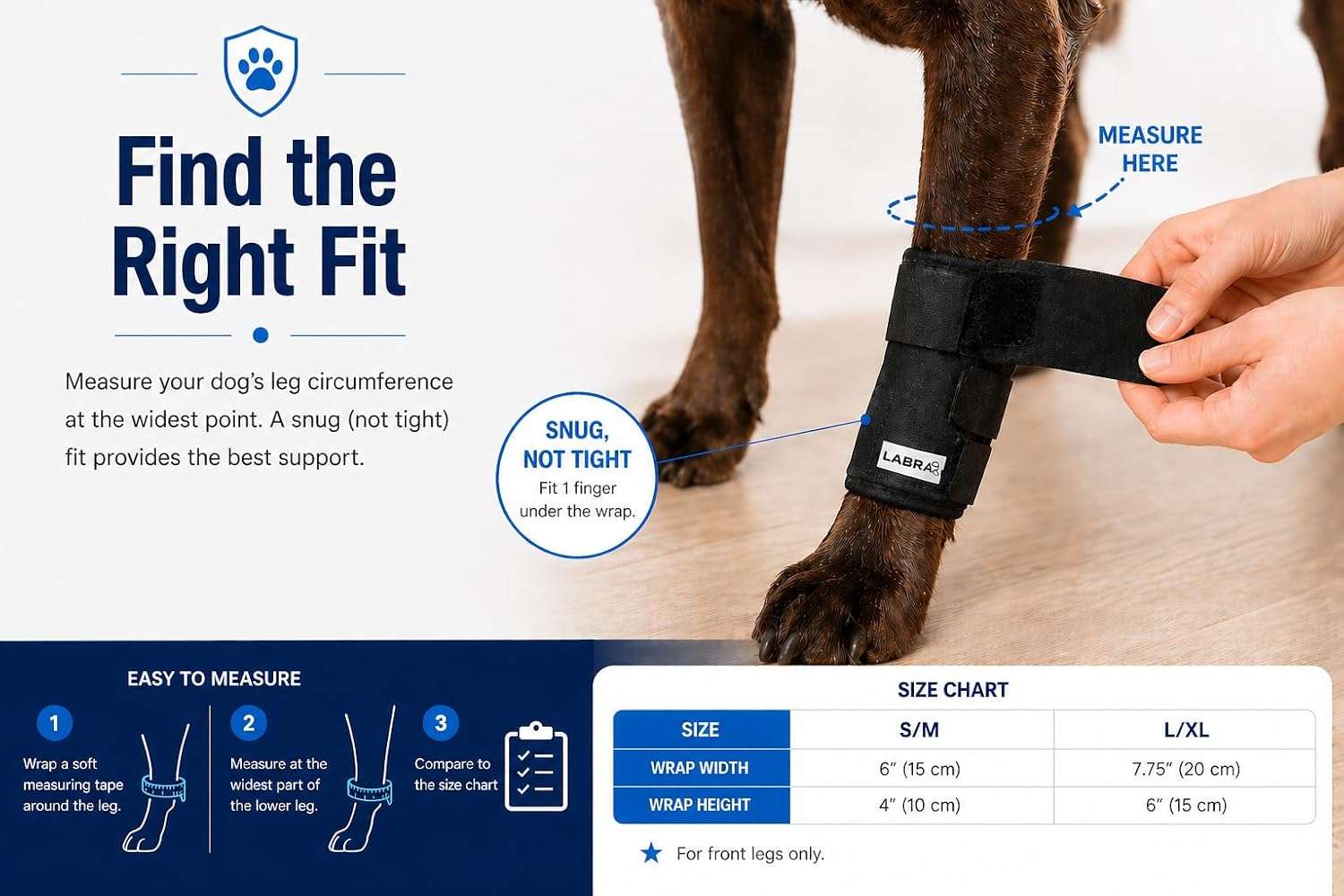 Soporte codo perro neopreno higromas artritis protector pata delantera anti lamido