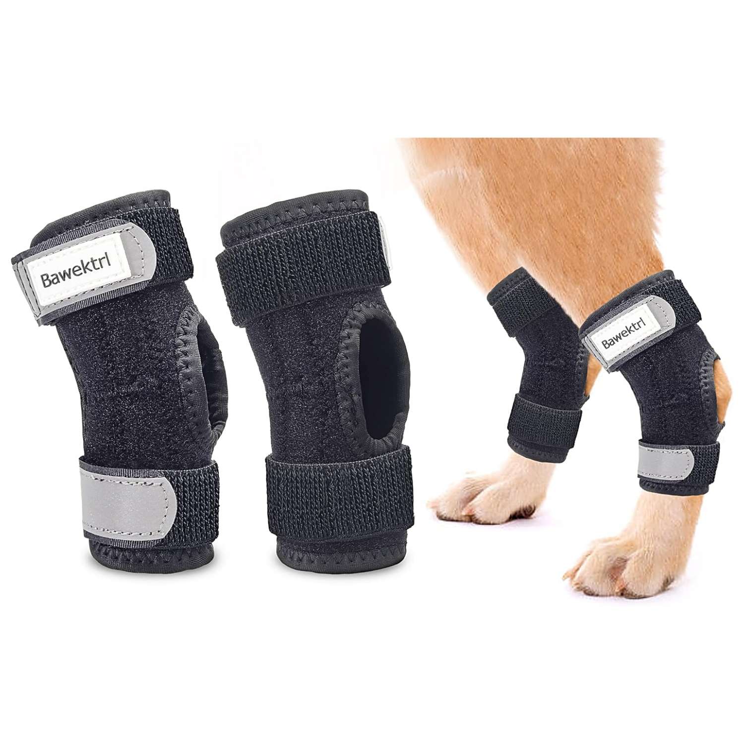 Ferula ortopedica perro pata trasera tobillo corvejon soporte metal artritis