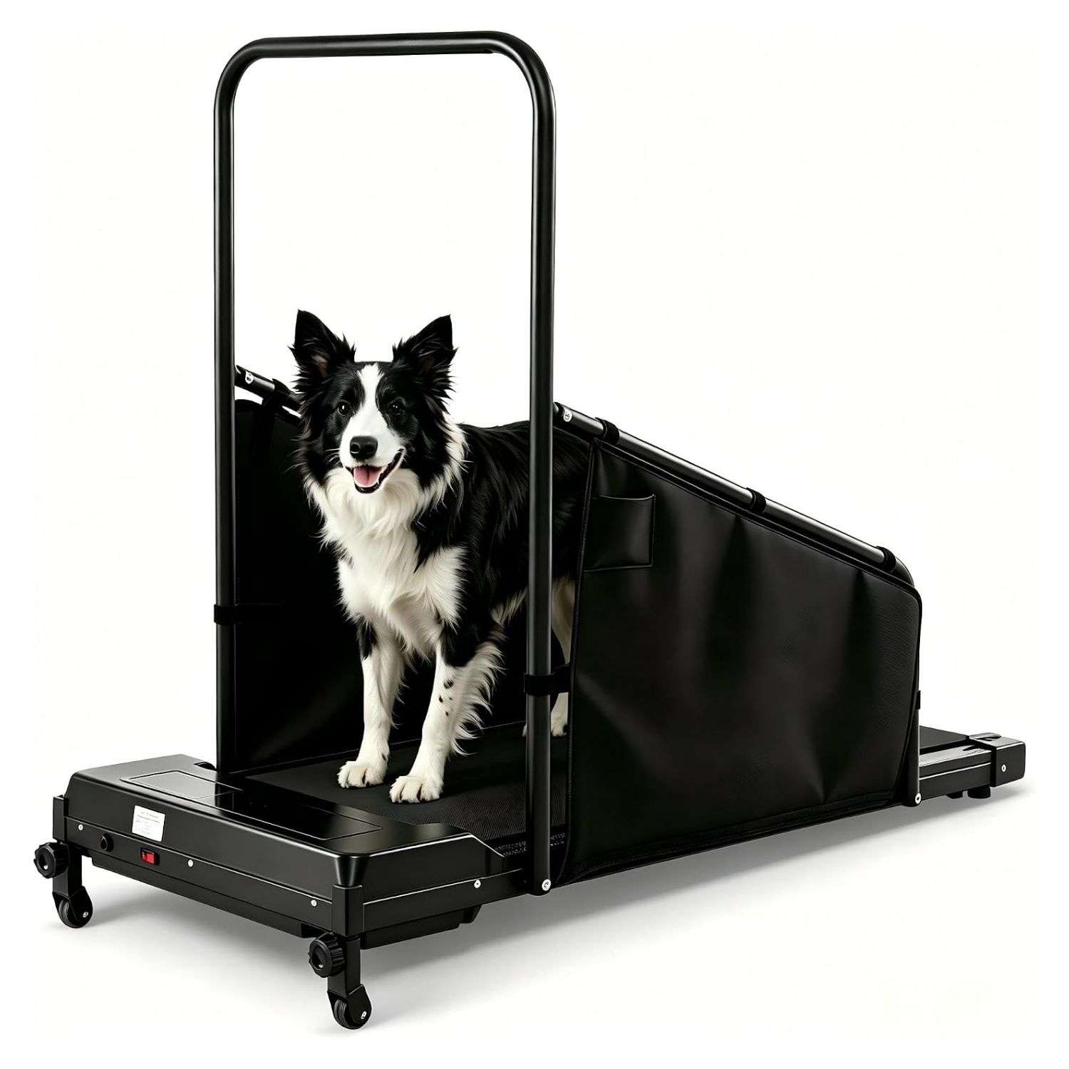 Trotadora electrica para perros con control remoto e inclinacion soporta 100kg
