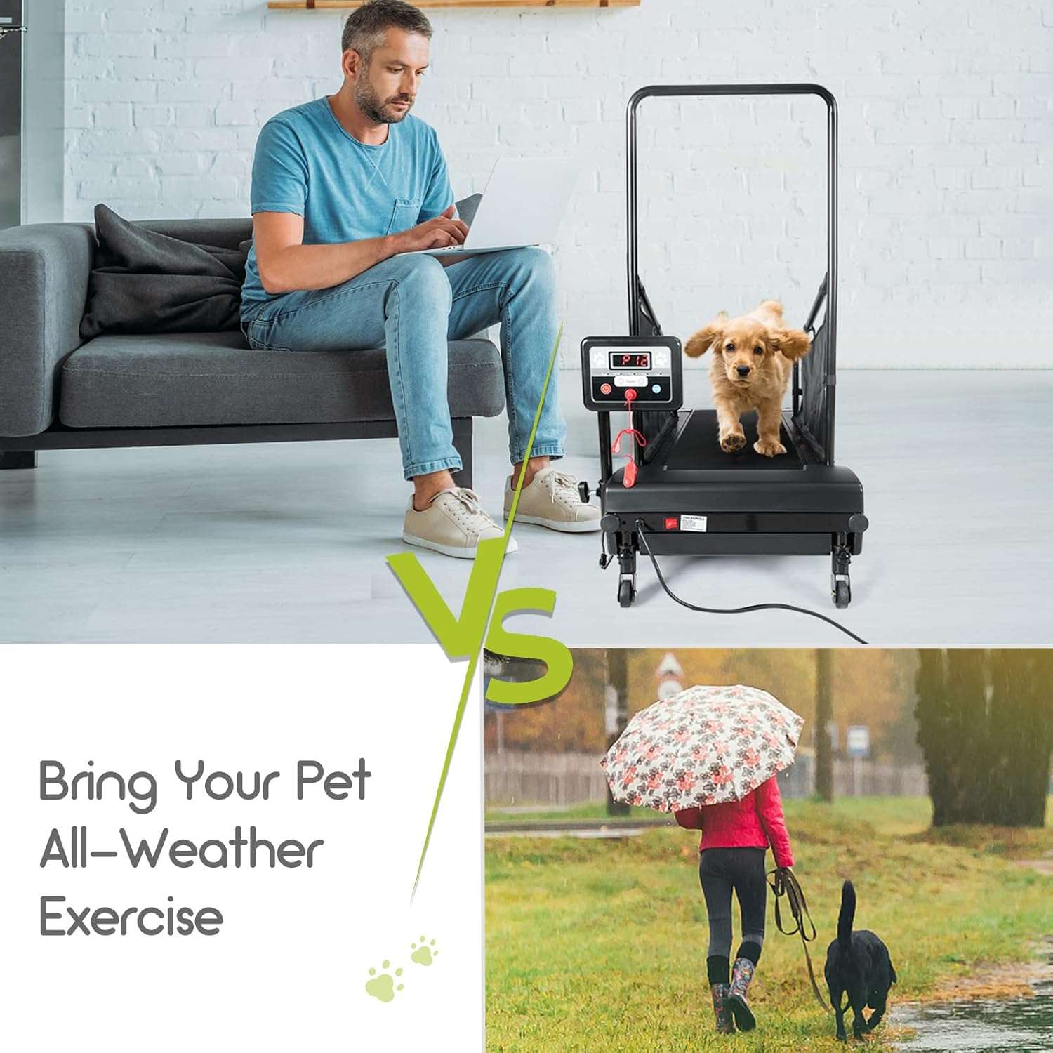 Trotadora electrica para perros con control remoto e inclinacion soporta 100kg