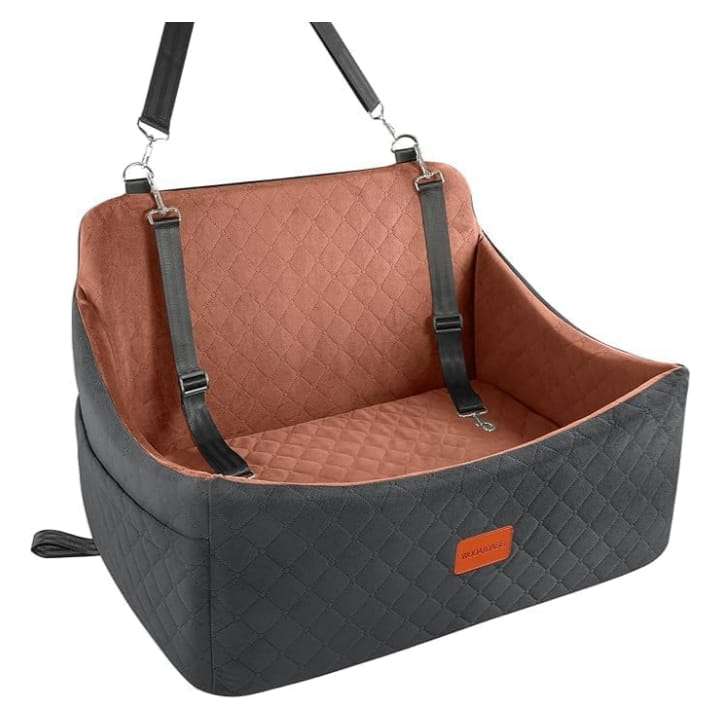 Asiento cama auto perro grande 76x53 cm memory foam ortopedica bulldog ingles border collie lavable