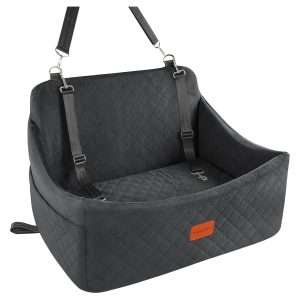Asiento cama auto perro grande 76x53 cm memory foam ortopedica bulldog ingles border collie lavable