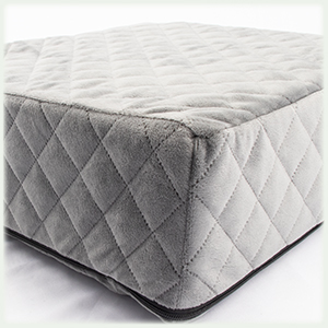 Asiento elevado auto perro 48x48x48 cm vista panoramica bulldog frances pug hasta 14kg anti mareo cubo