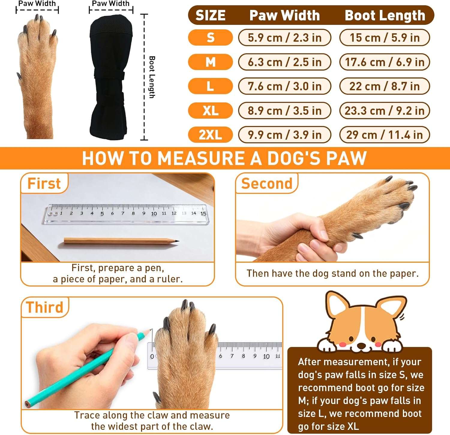 Bota recuperacion perro heridas pata almohadilla zapato medico transpirable anti lamido antideslizante